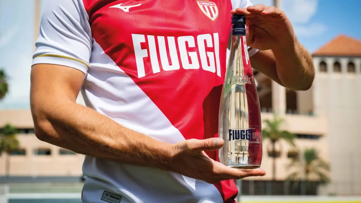 Acqua Fiuggi Official Water Partner di AS Monaco
