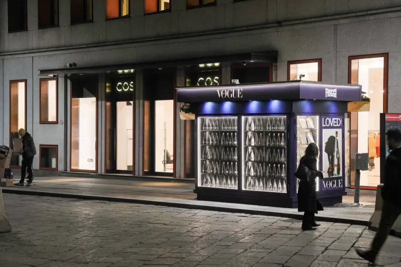 Collaborazione tra Acqua Fiuggi e Vogue Italia alla Milano Fashion Week