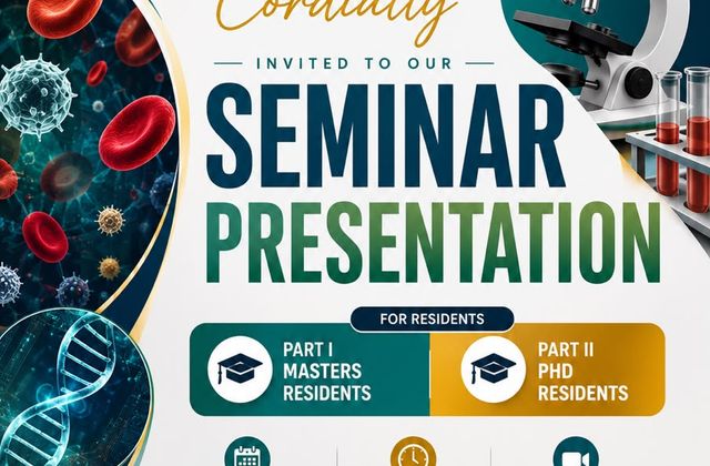 Faculty of Hematology seminar presentation
