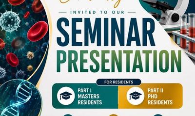 Faculty of Hematology seminar presentation