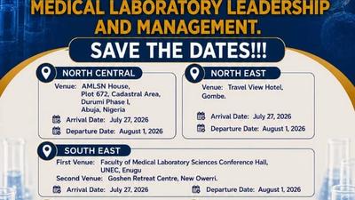 2026 Nigerian Chapter Zonal Workshops on Medical Laboratory Leadership and Management