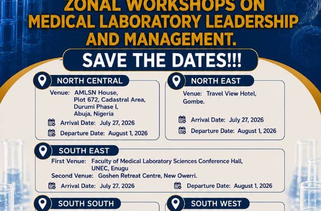 2026 Nigerian Chapter Zonal Workshops on Medical Laboratory Leadership and Management