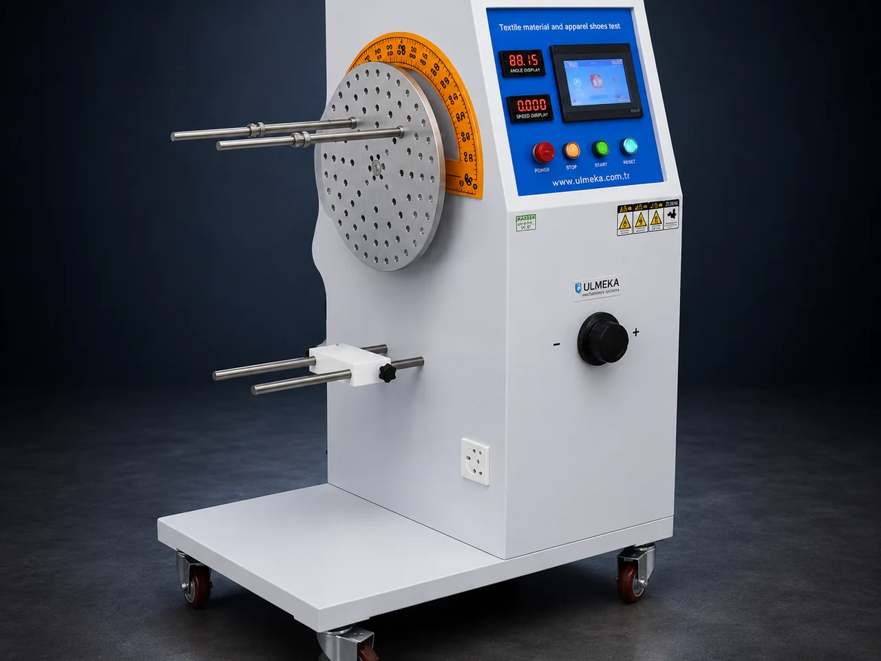 IEC 60335-1 Clause 23.3 and 25.14 Power Cord Flexibility Test Device