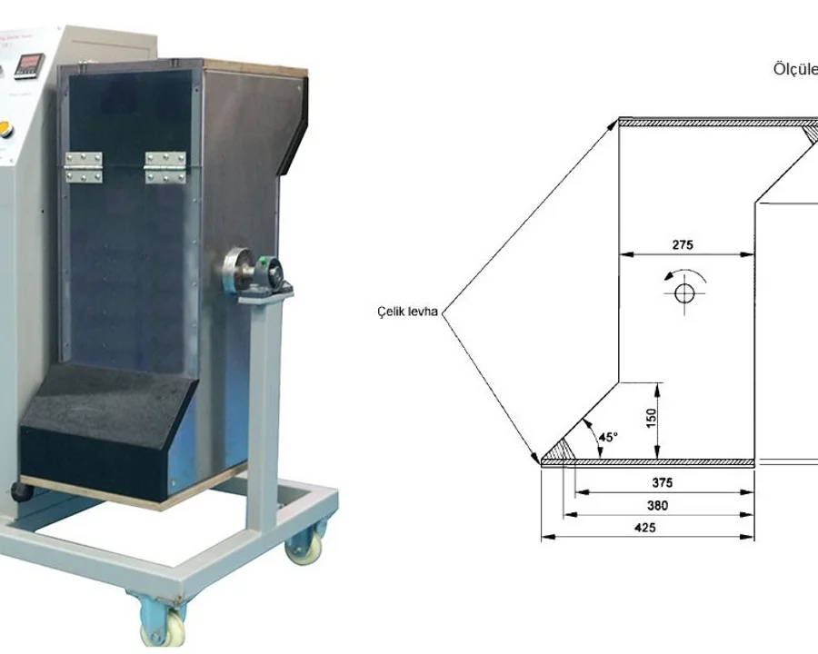 Tumbling Barrel Test Device