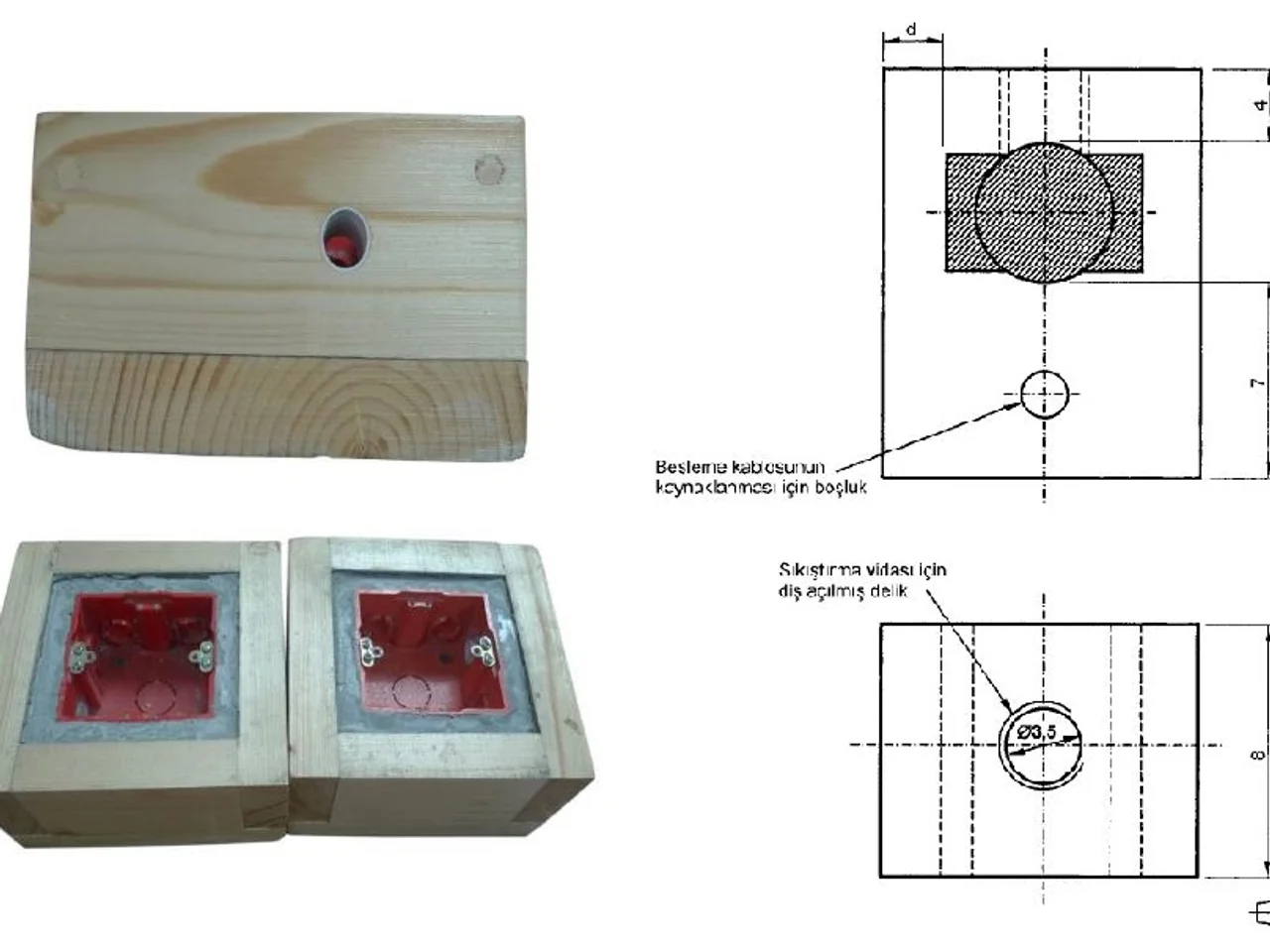 Temperature Rise Test Apparatus — concealed mounting box (IEC 60884)