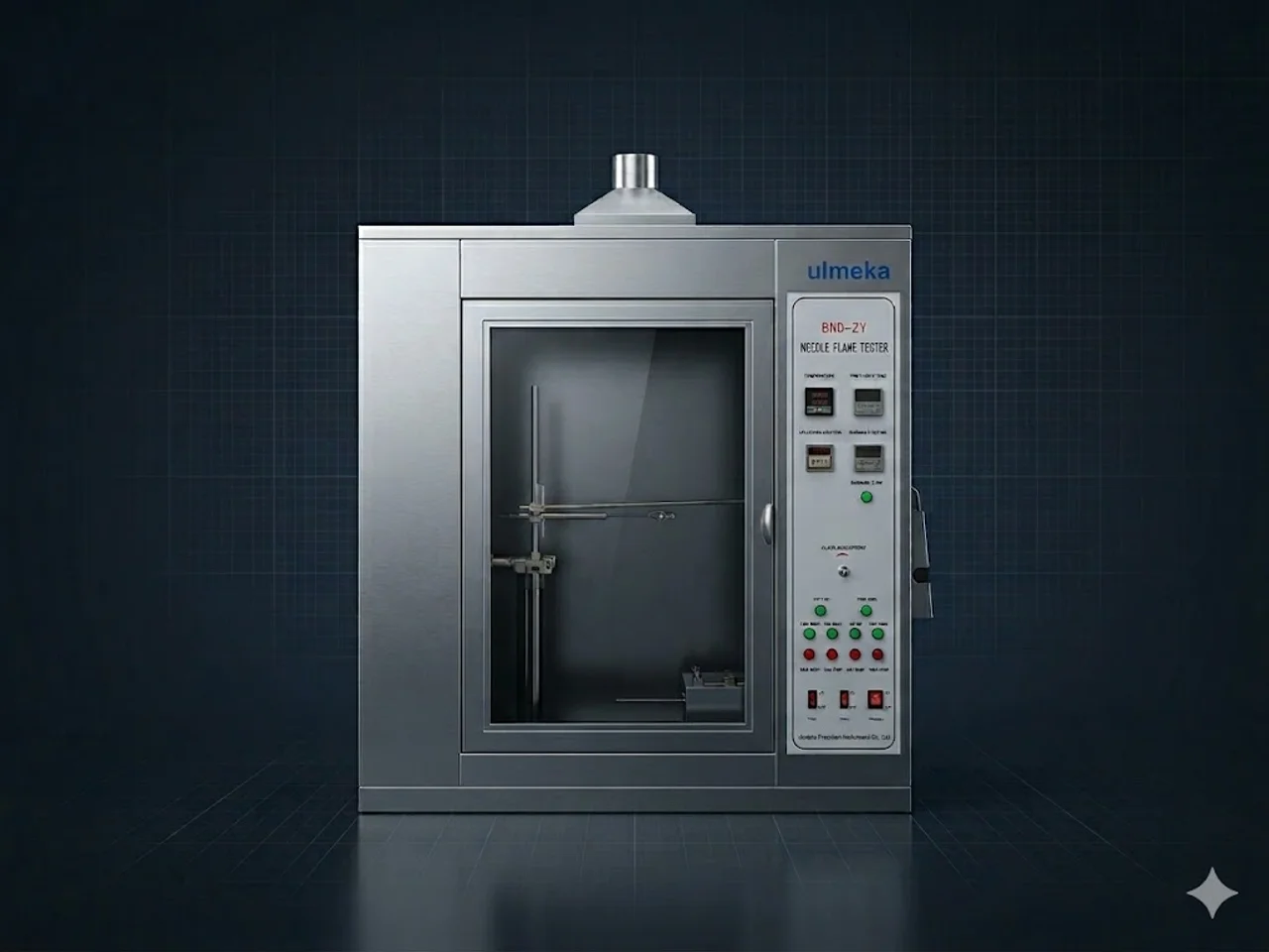 Needle Flame Test Device