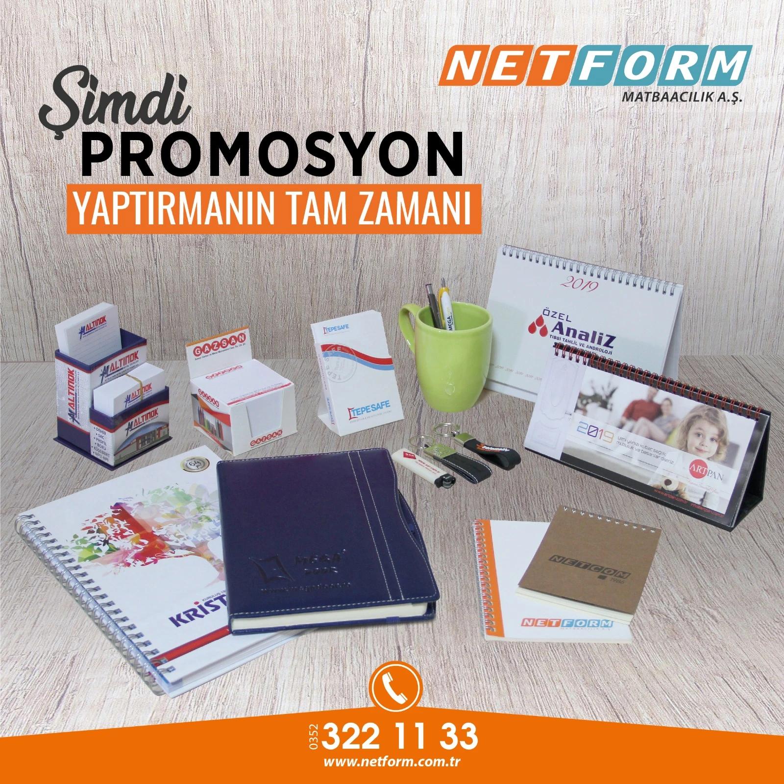 Promosyon ürünleri örneği