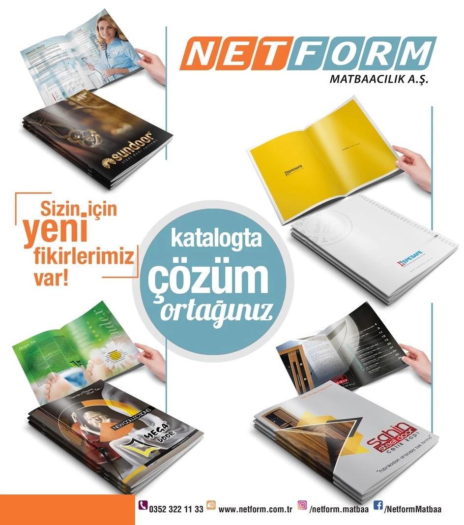 Tanıtım ve reklam baskıları katalog örneği