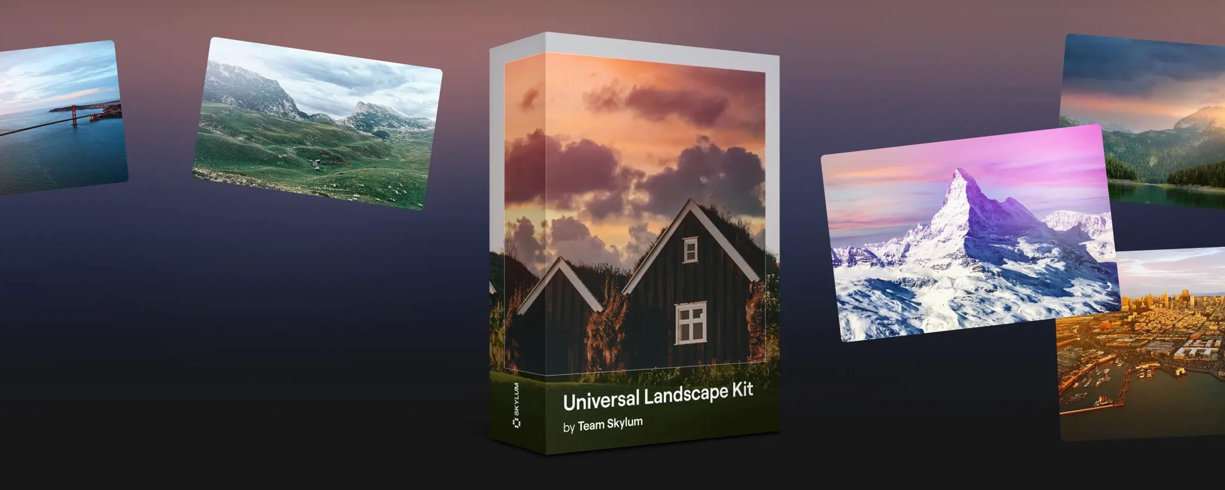 From photo to edit — everything for landscapes