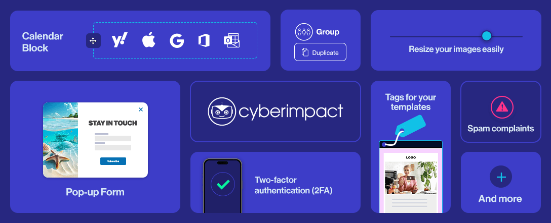 Cyberimpact RoundUp: New Features in 2024 (So Far)
