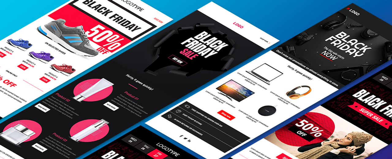 New templates for your Black Friday promotions