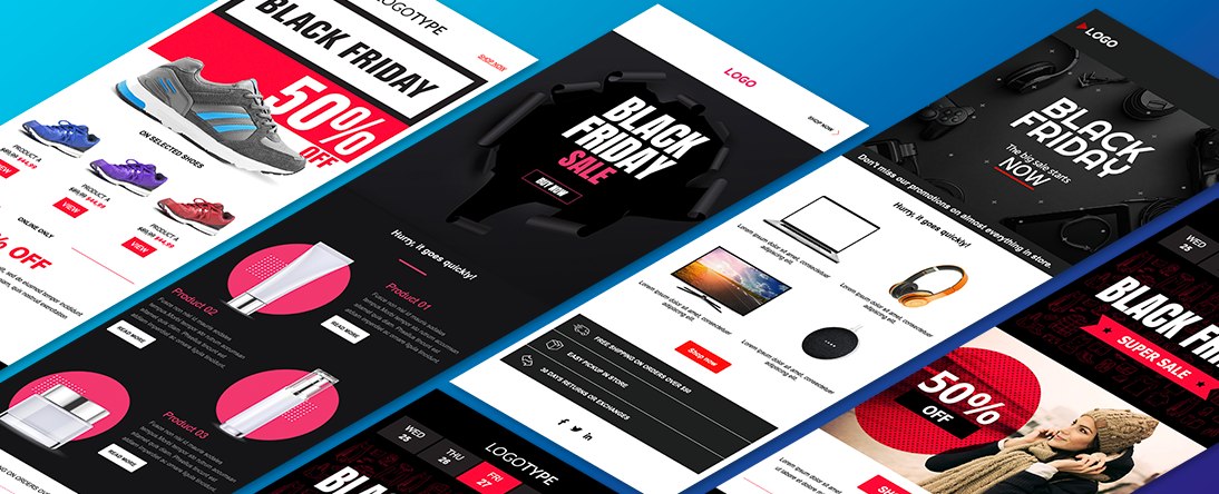 New templates for your Black Friday promotions