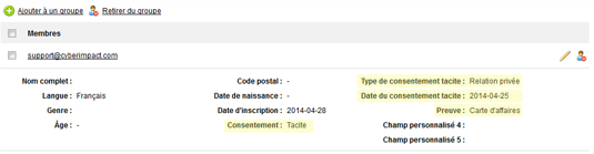 Importing files into Cyberimpact