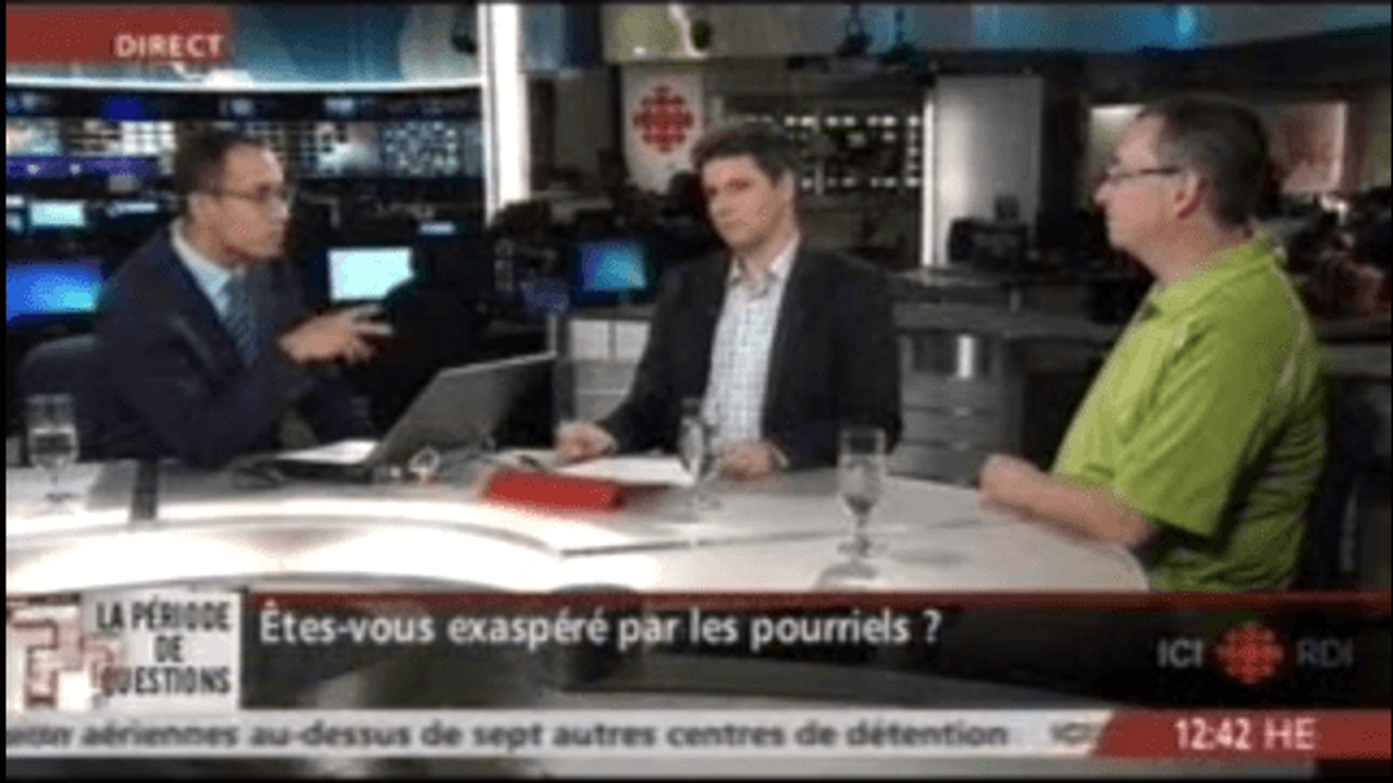 Loi C-28 anti-pourriel : Cyberimpact répond à vos questions sur RDI