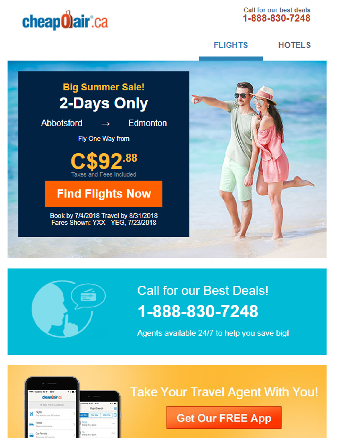 The email straight out of left field!