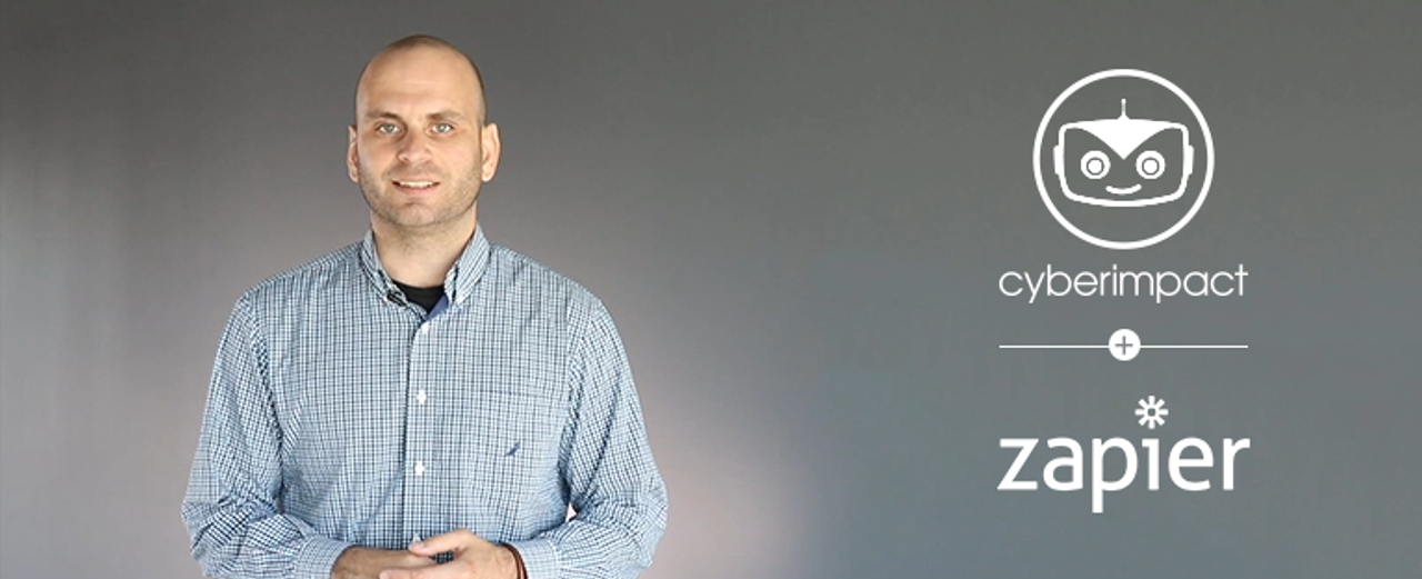 How to Integrate Cyberimpact With Other Apps and Software through Zapier