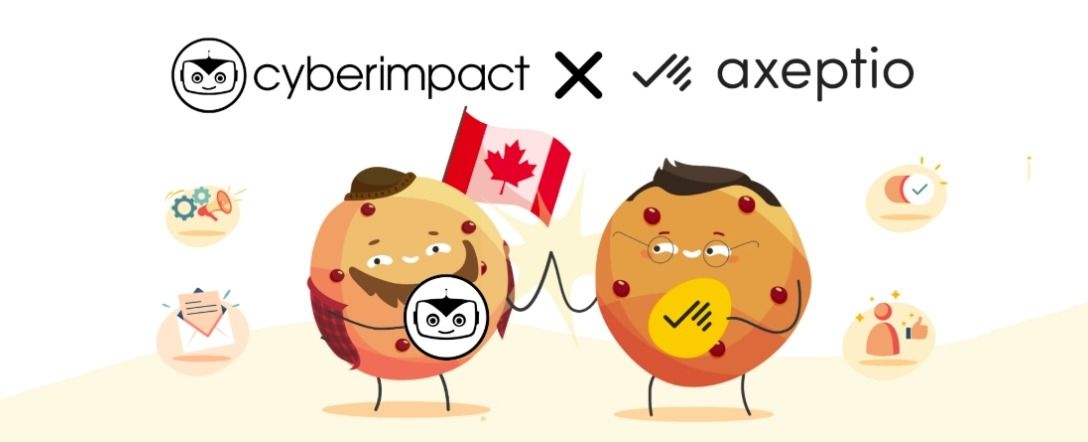 Cyberimpact partners with Axeptio to strengthen marketing performance and compliance in Canada