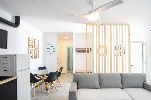 Living and dining area