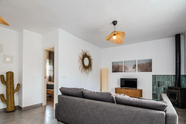 Rear view of living room