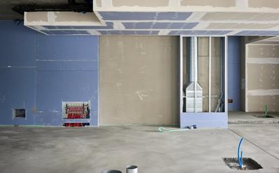 Montáž sádrokartonových konstrukcí