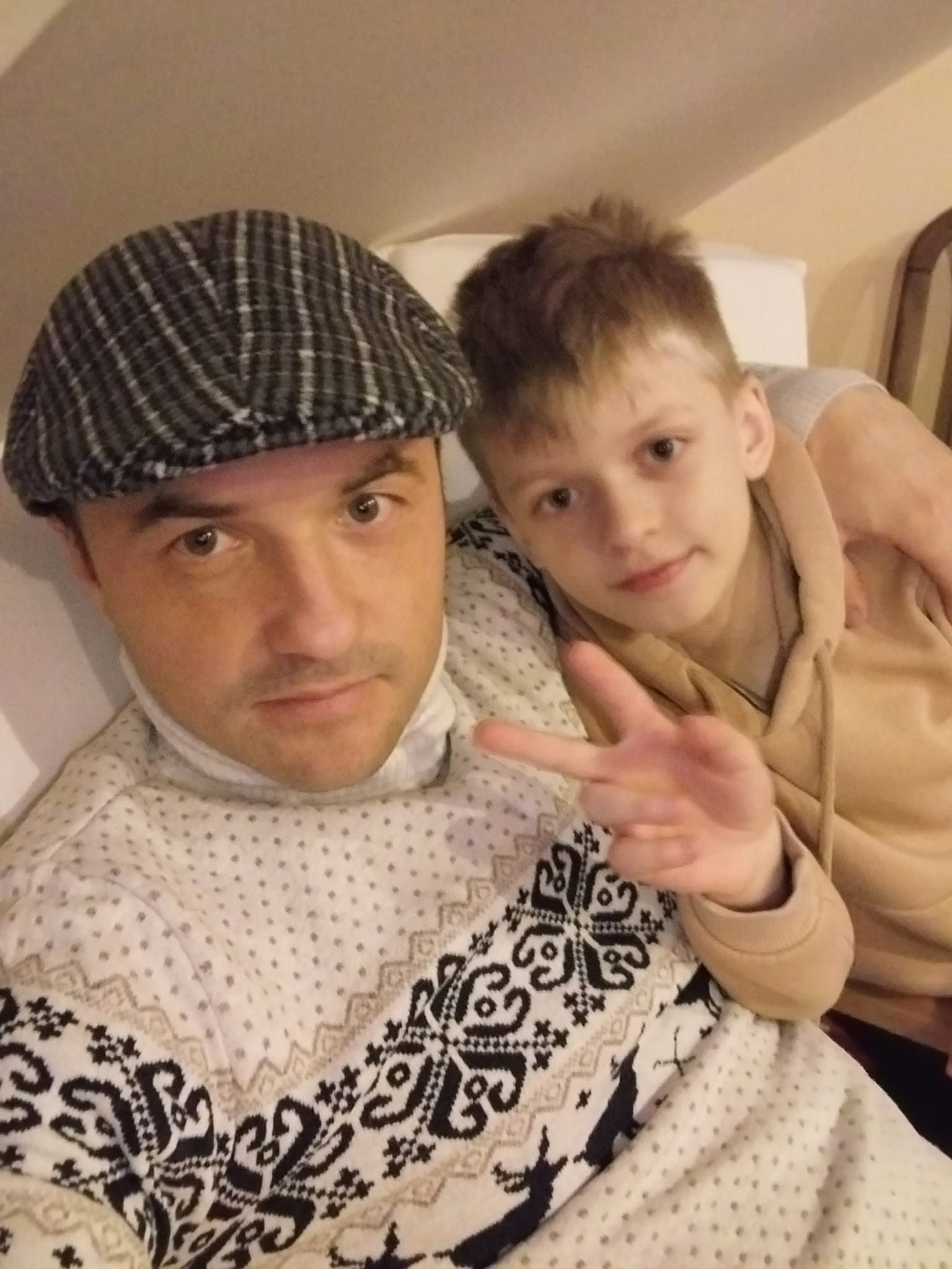 Oleh Kostyshyn - majitel ART DUM a jeho syn Artem