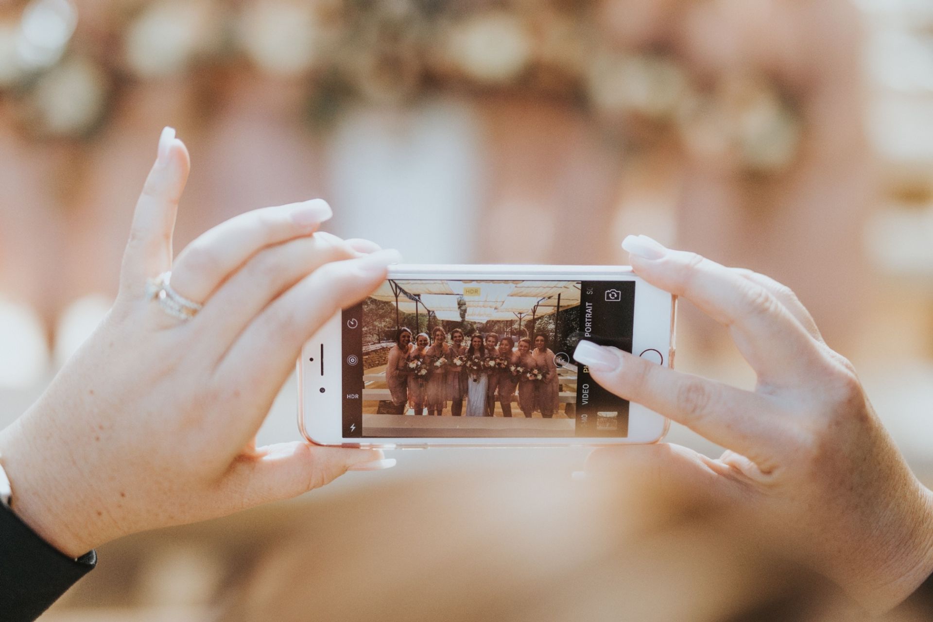 Engaging Live Photo Walls at Weddings