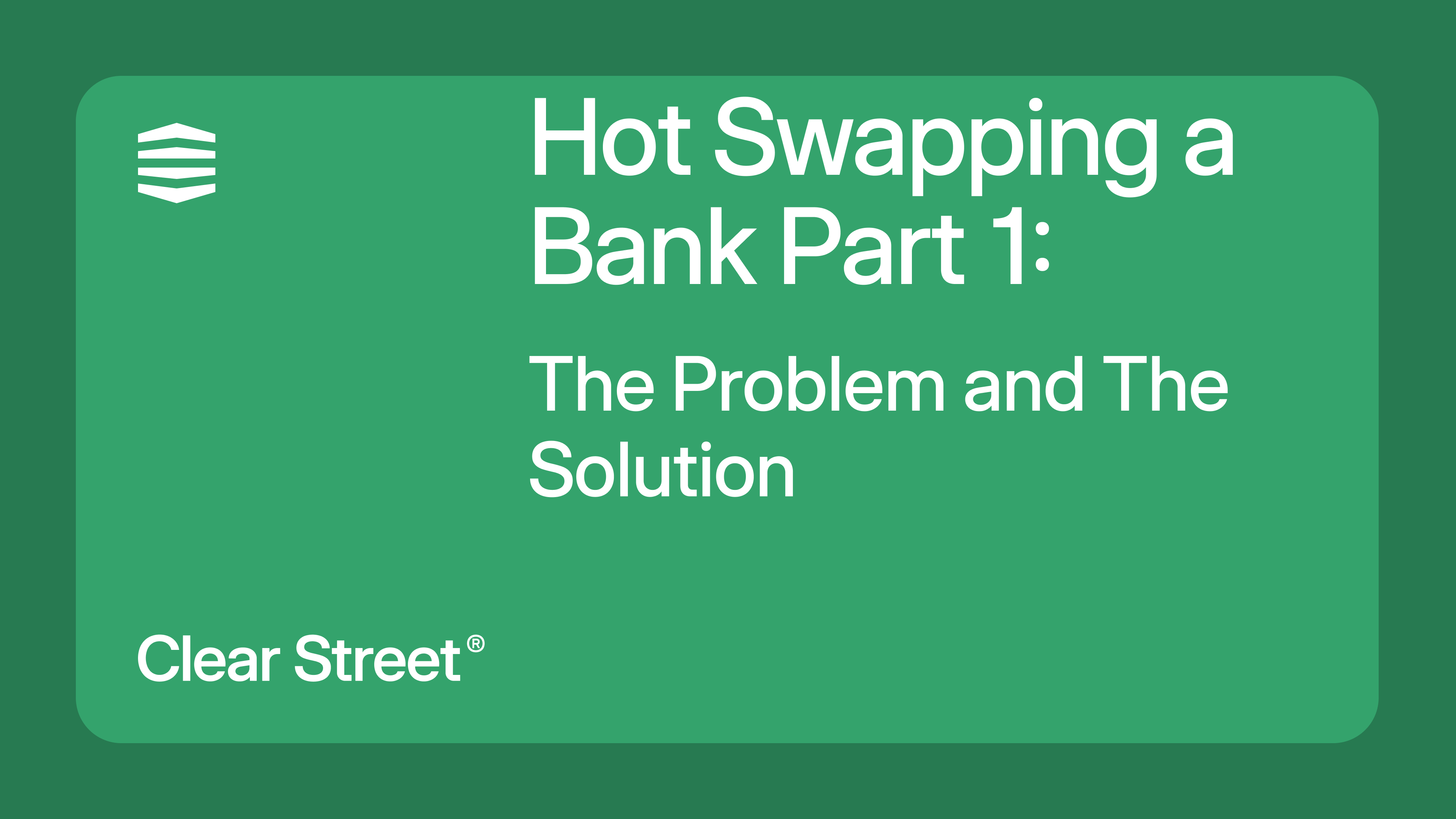 GitLab To GitHub Part 1 Hot Swapping Clear Street s CI System Clear Gitlab to github part 1 hot swapping clear street s ci system clear
