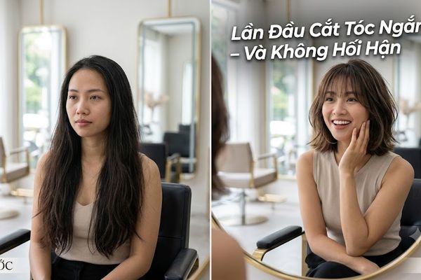 Ảnh bìa bài viết: Lần Đầu Cắt Tóc Ngắn: Quyết Định Khiến Khách Hàng Bất Ngờ