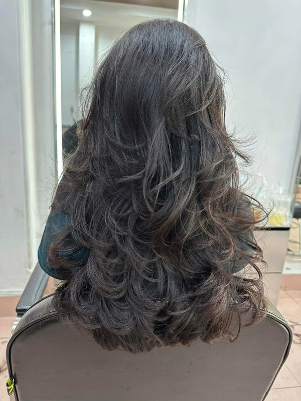 Uốn xoăn tầng layer - Góc chụp 2