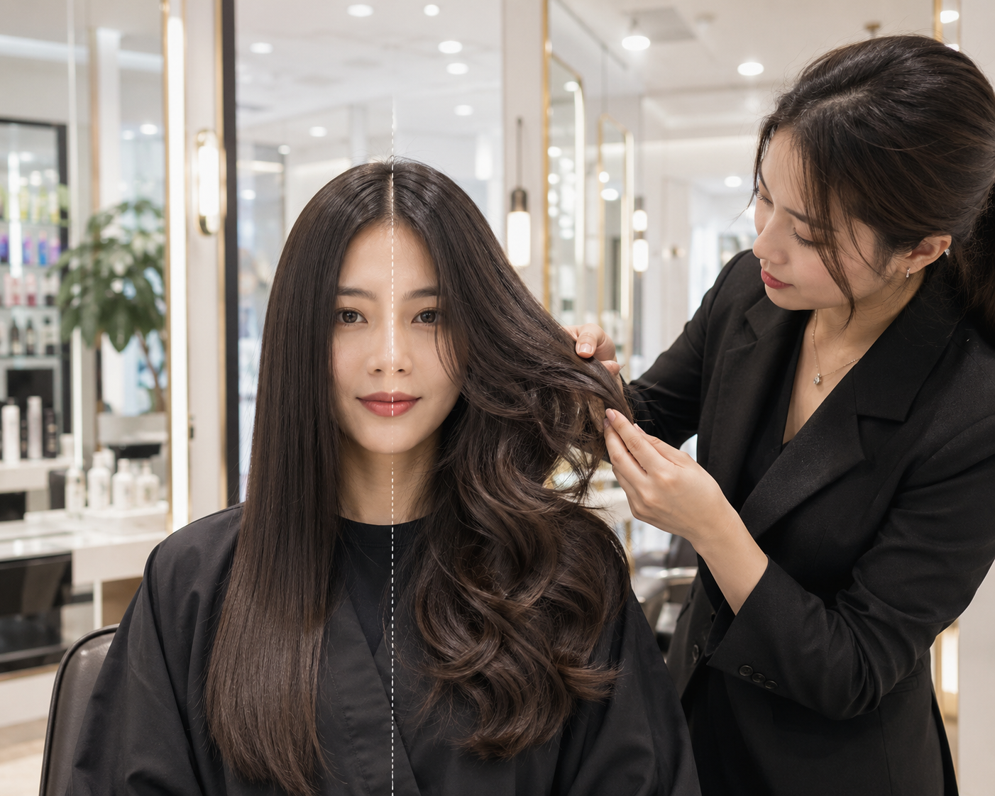 Ảnh bìa bài viết: Uốn tóc có thật sự làm tóc hư không? Hay do chăm sóc sai?