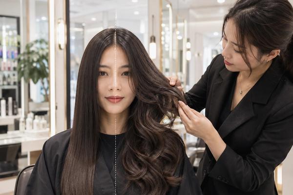 Ảnh bìa bài viết: Uốn tóc có thật sự làm tóc hư không? Hay do chăm sóc sai?