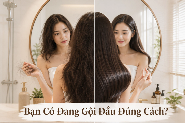 Ảnh bìa bài viết: 7 Sai Lầm Khi Gội Đầu Khiến Tóc Khô Xơ Và Gãy Rụng Nhiều Hơn