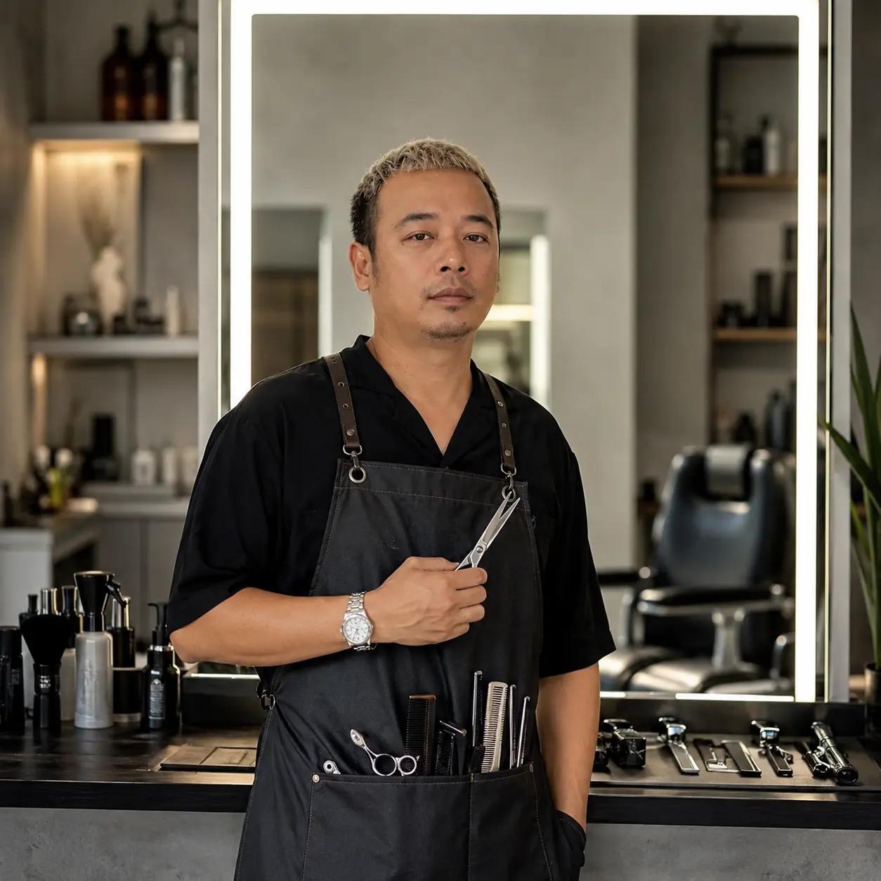 Chân dung nhà tạo mẫu Louis Nguyễn