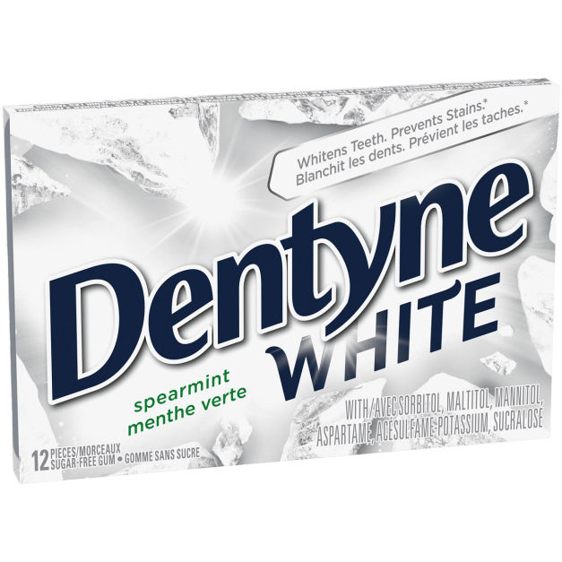 Dentyne WHITE Spearmint Dentyne Canada