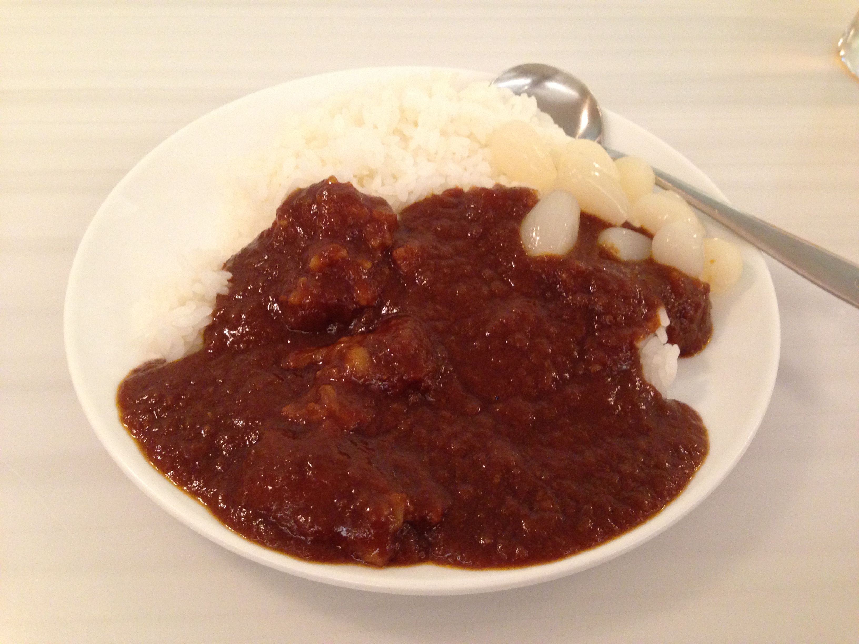 ラウンジのカレー