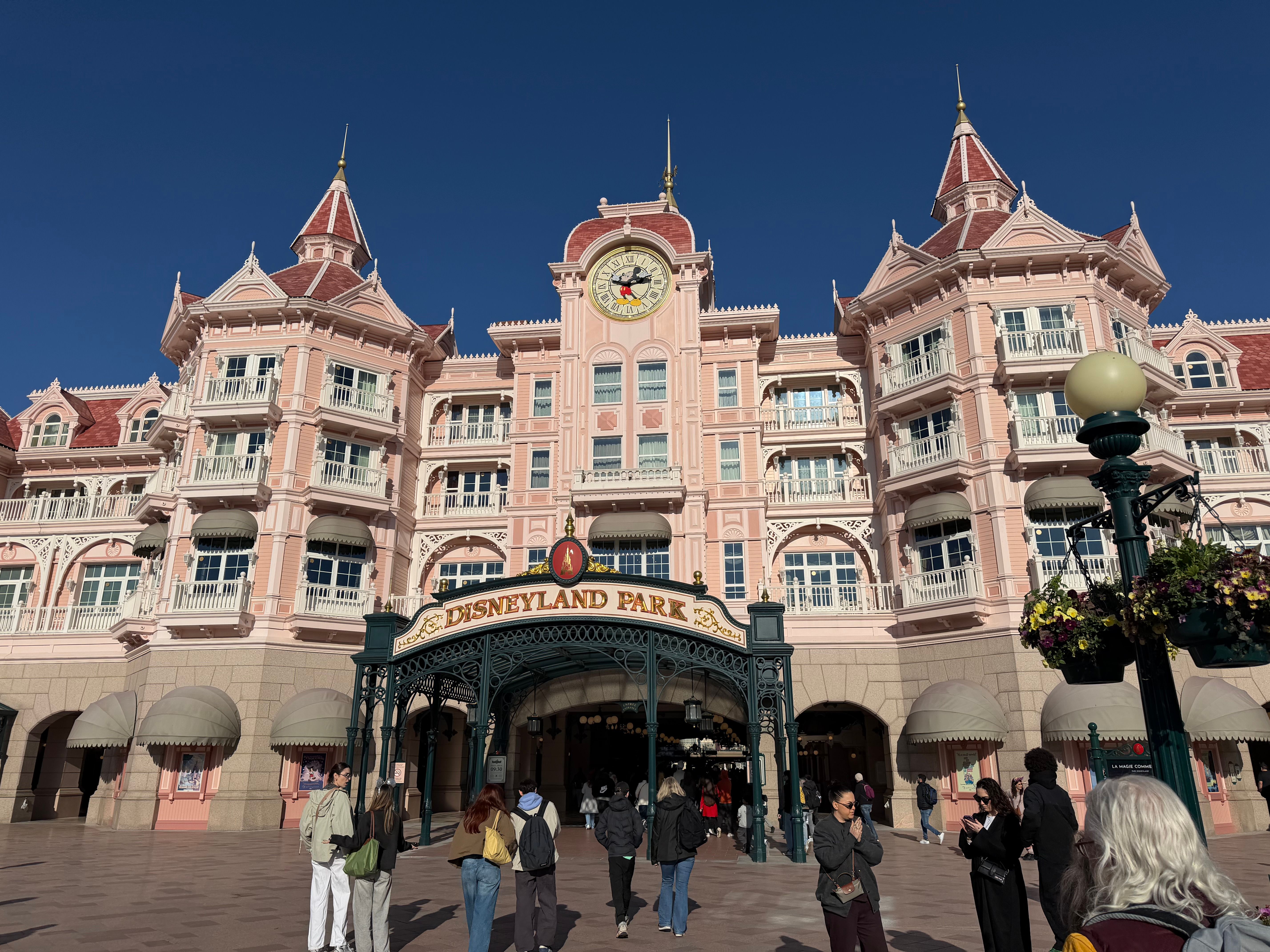 ディズニーランドパリへ