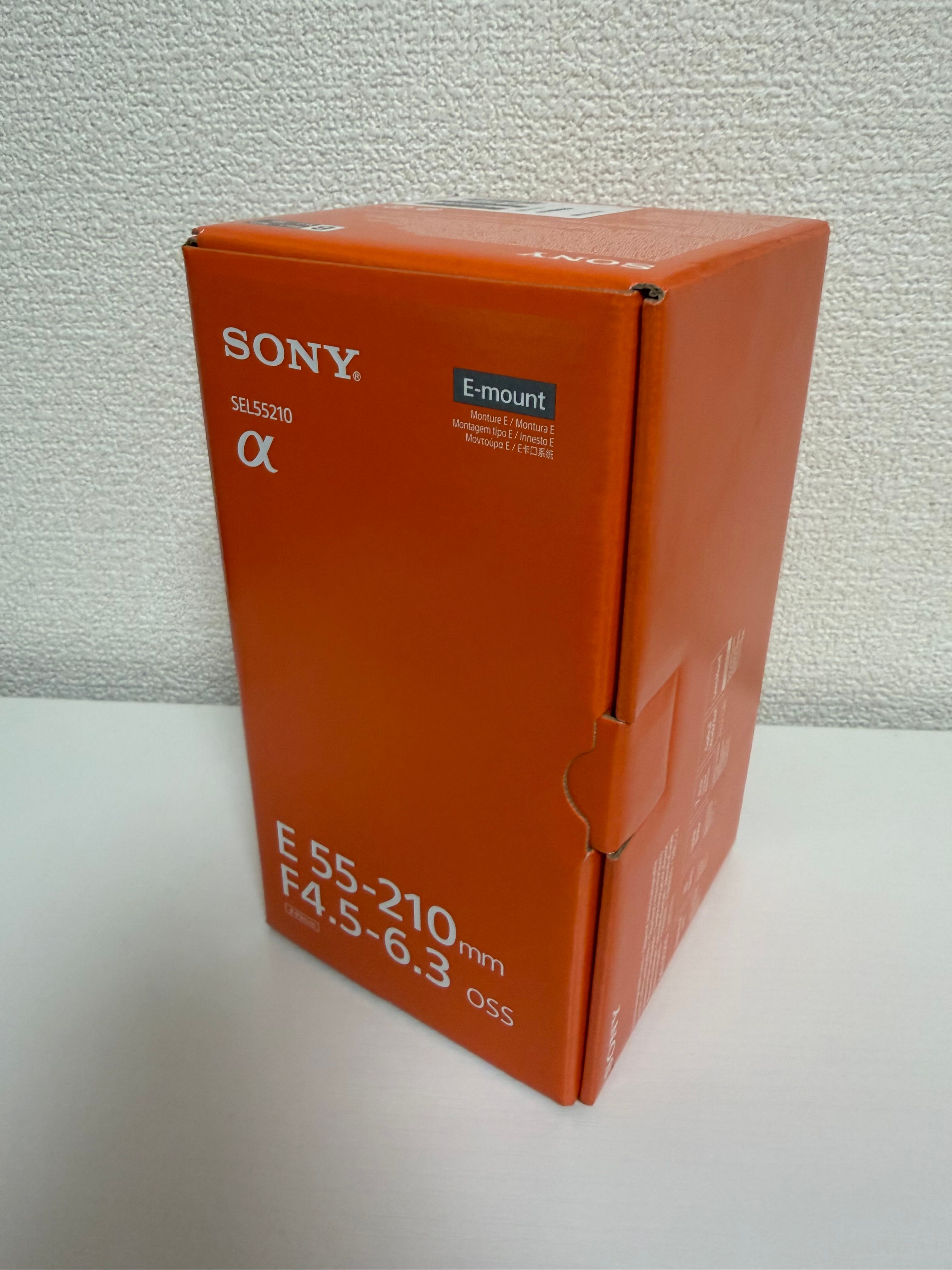 55-210mm F4.5-6.3 OSS 開封