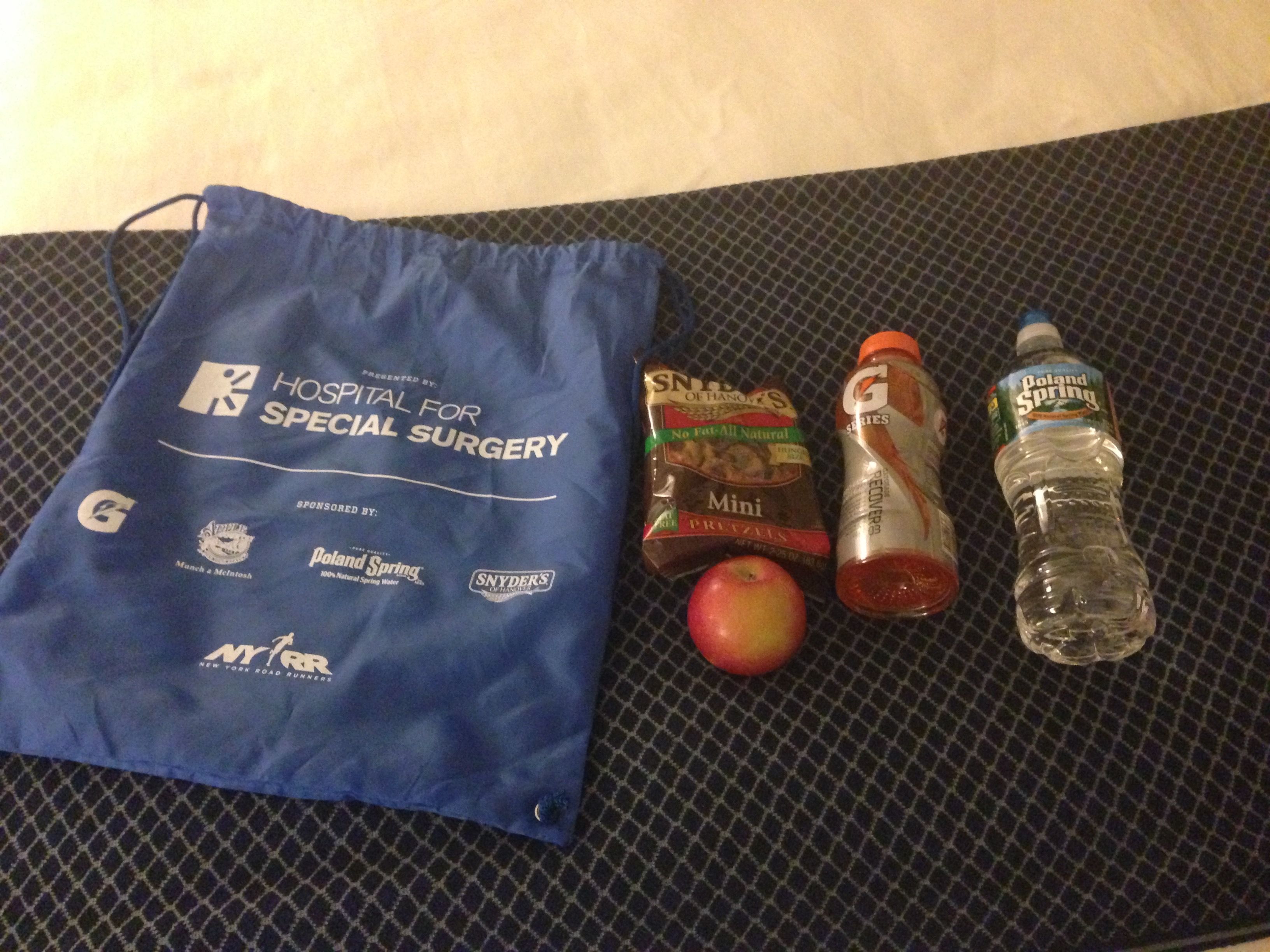 ゴールした人に配られた完走賞?