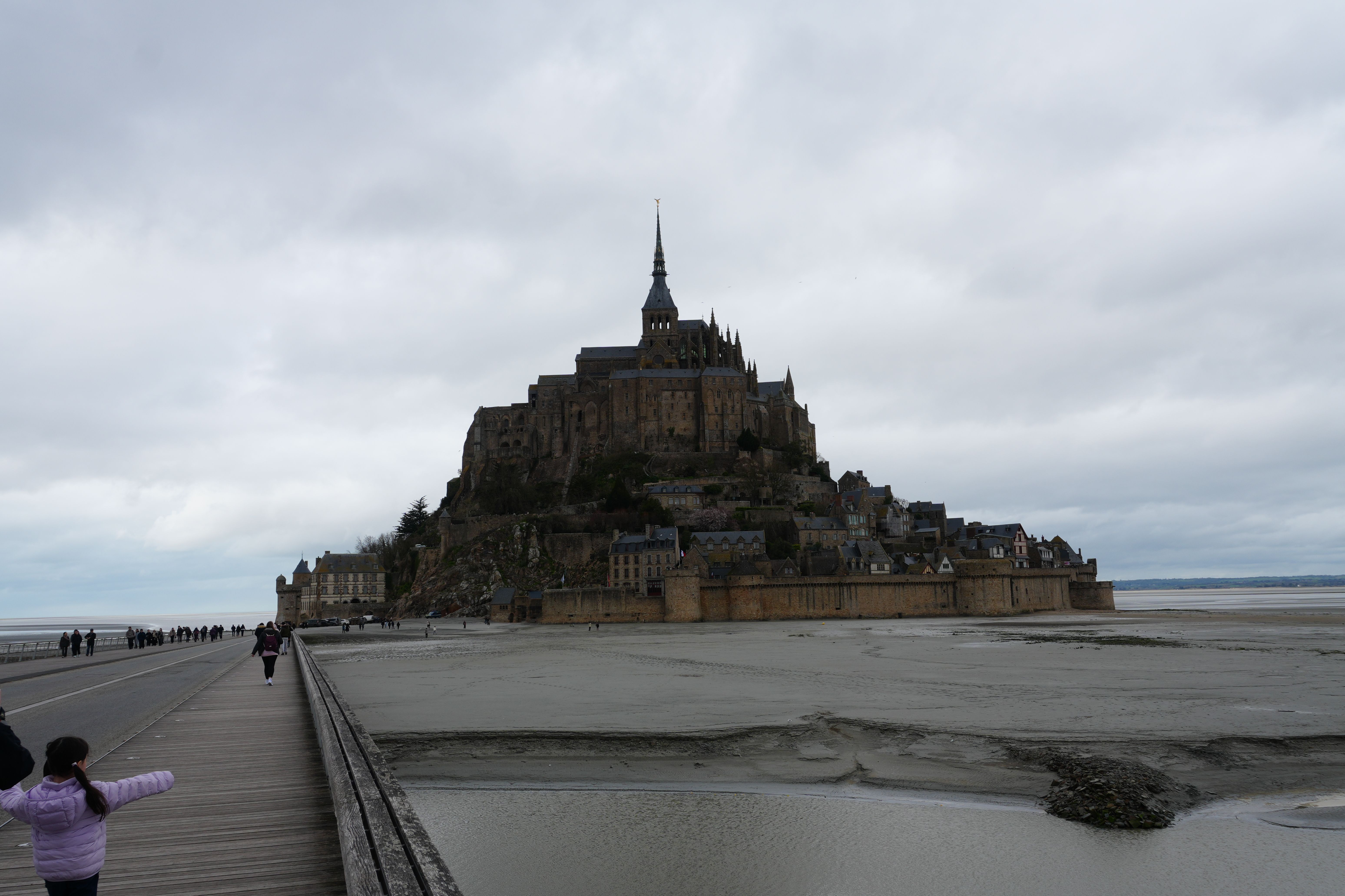 モン・サン・ミシェルに到着