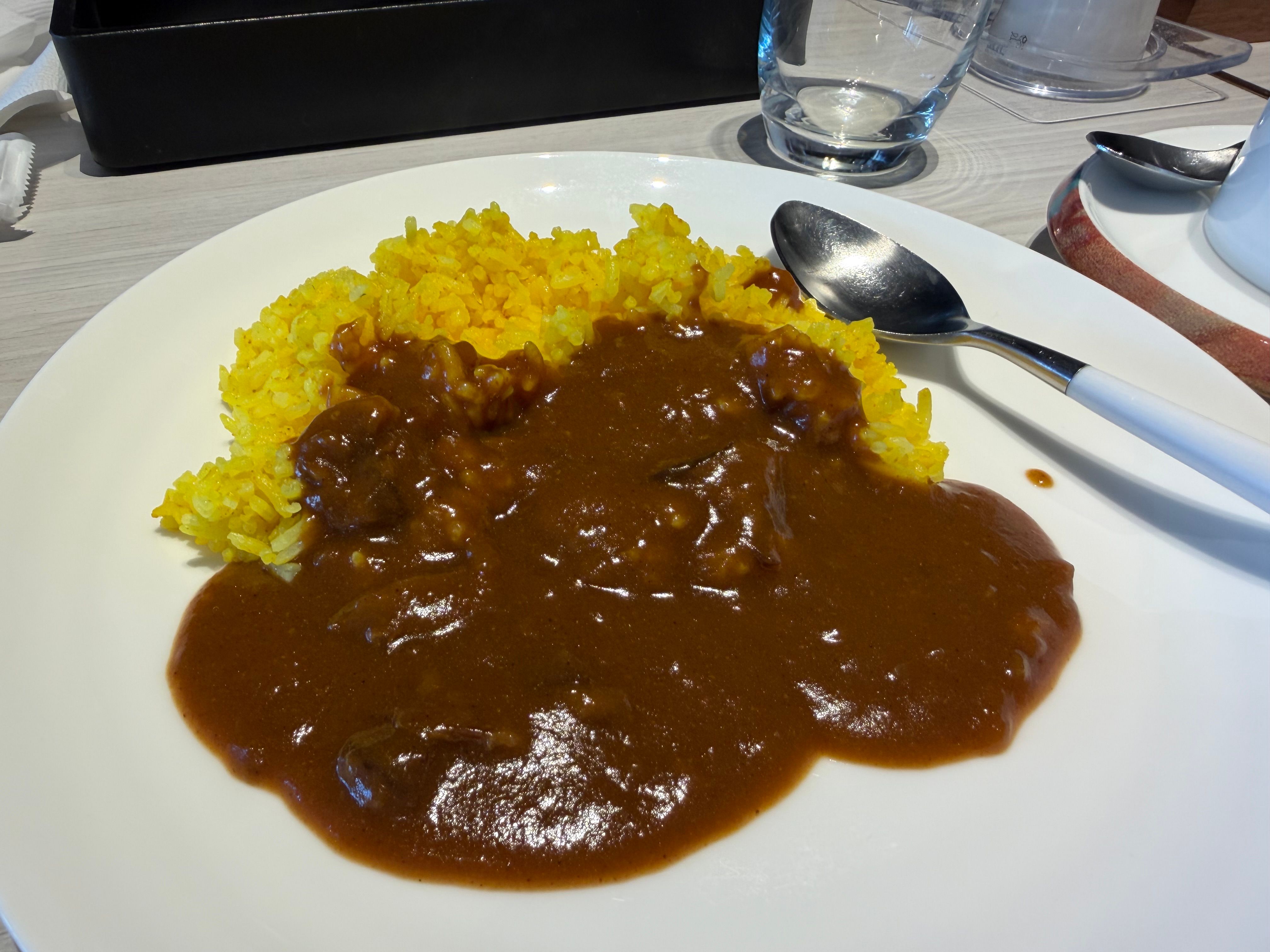 カレーも美味かった