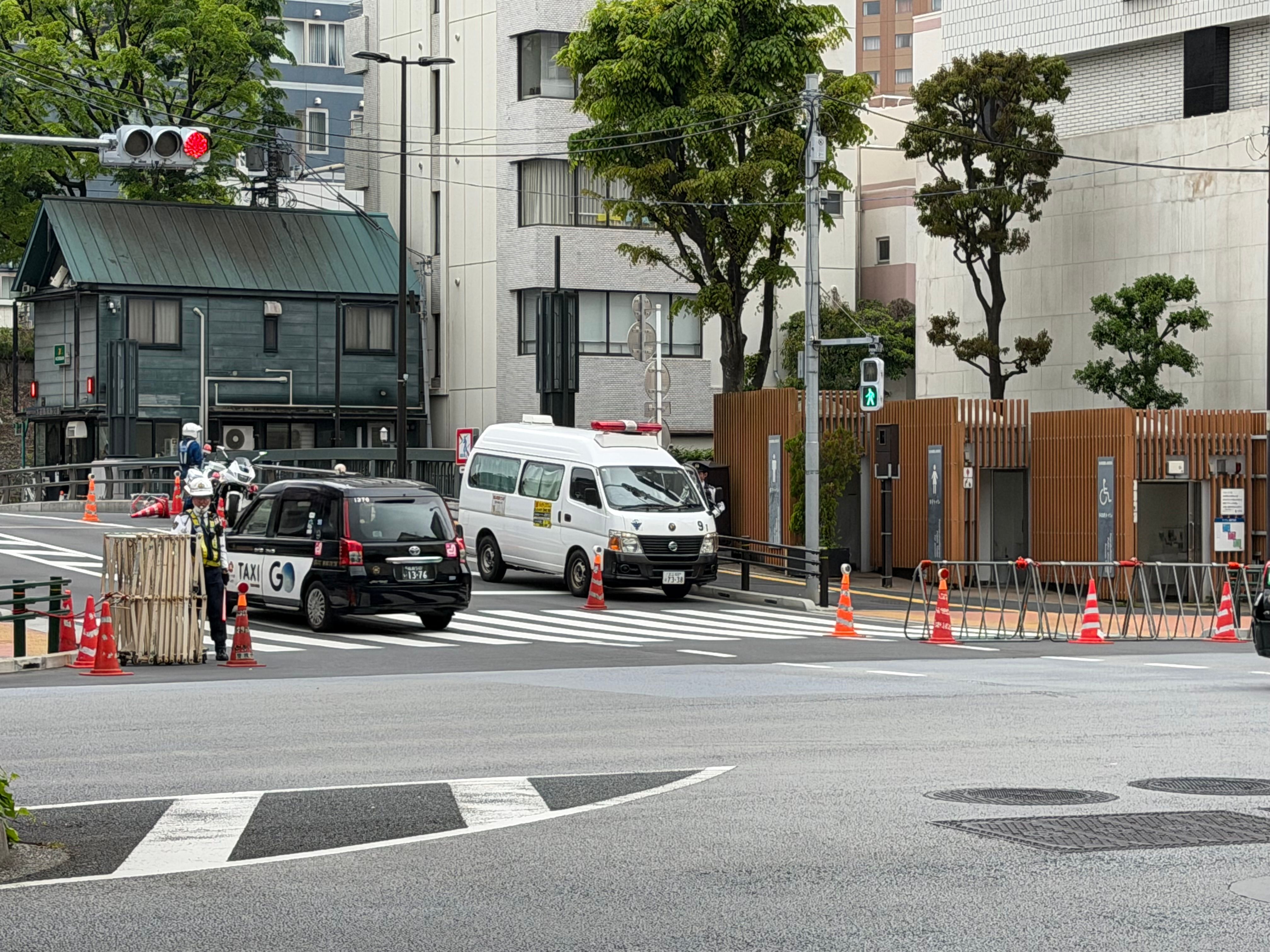 昭和の日ということで、厳戒態勢
