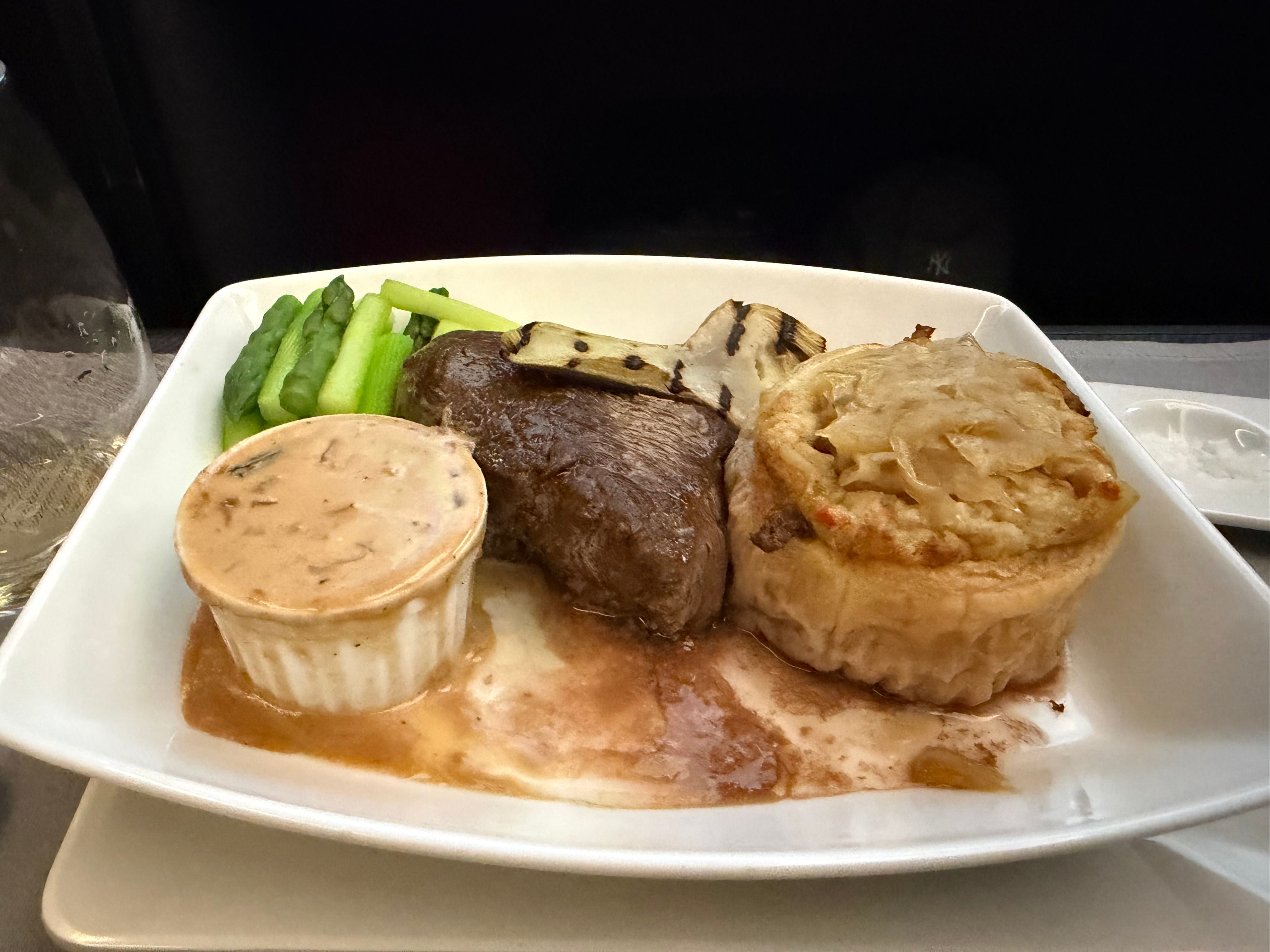 このステーキ美味しかった！