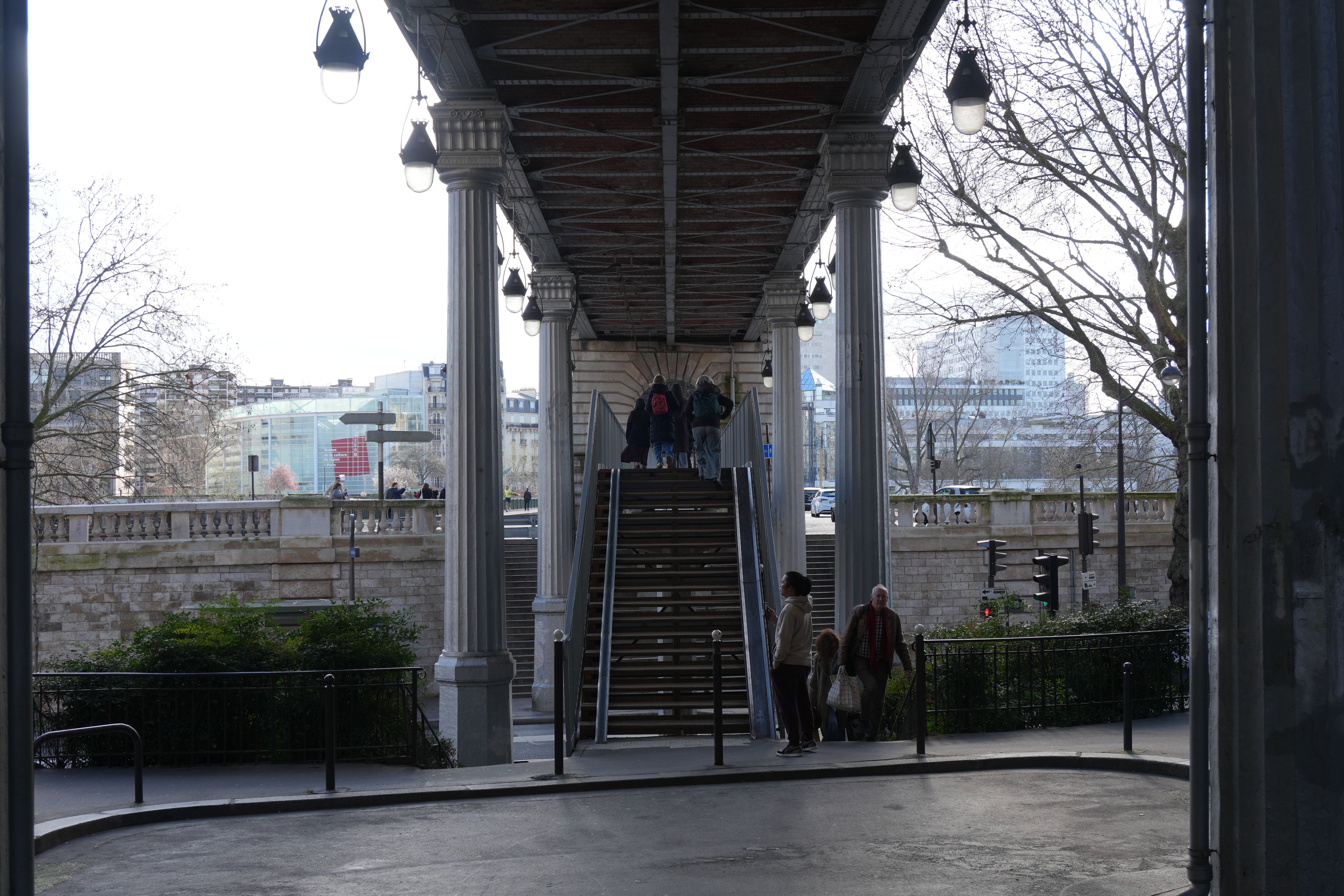 この階段はトレーニングのシーンで出てきていたと思います