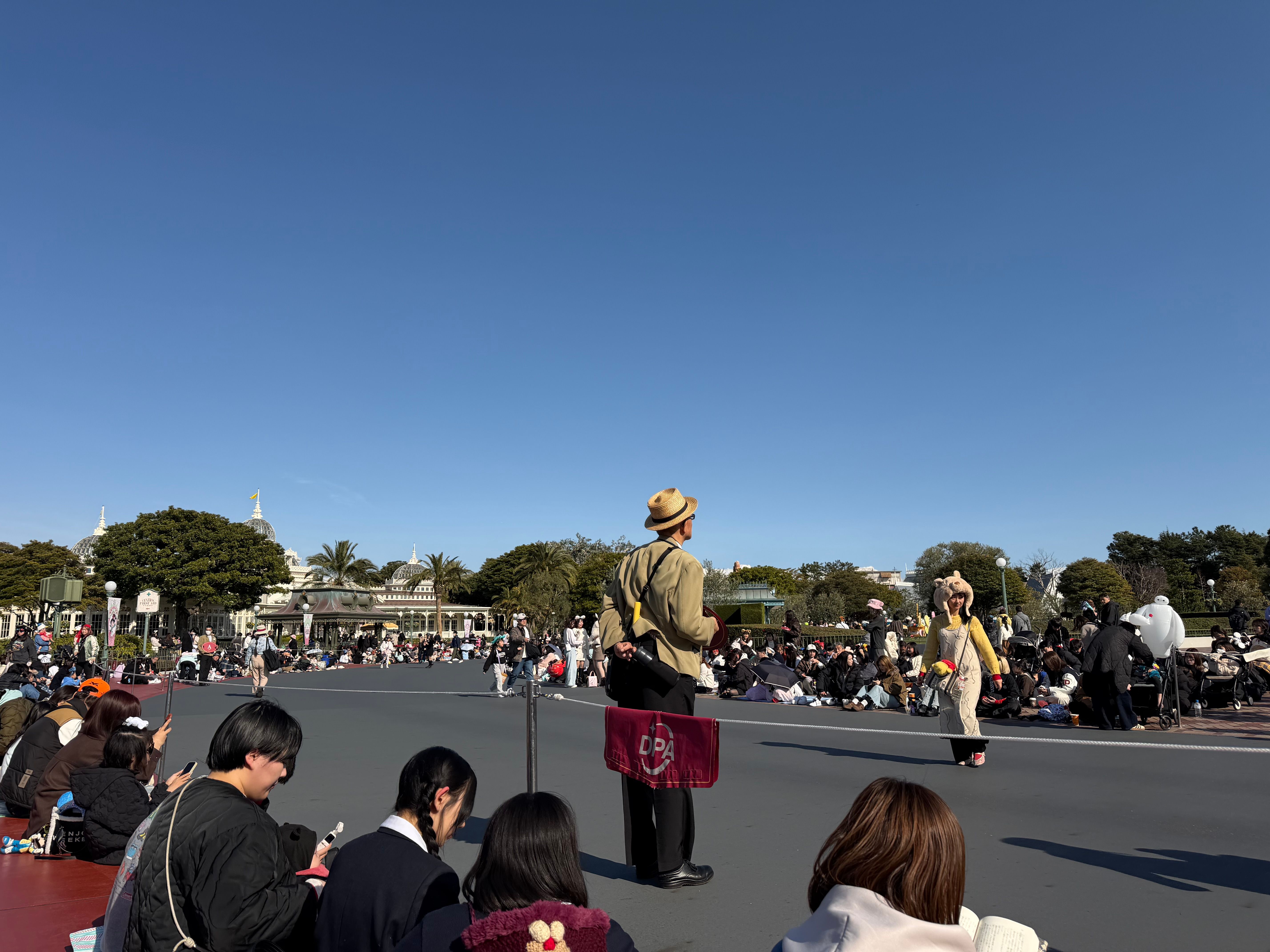 ２列目でした。昔はここは早くから来る猛者に埋められてた場所？