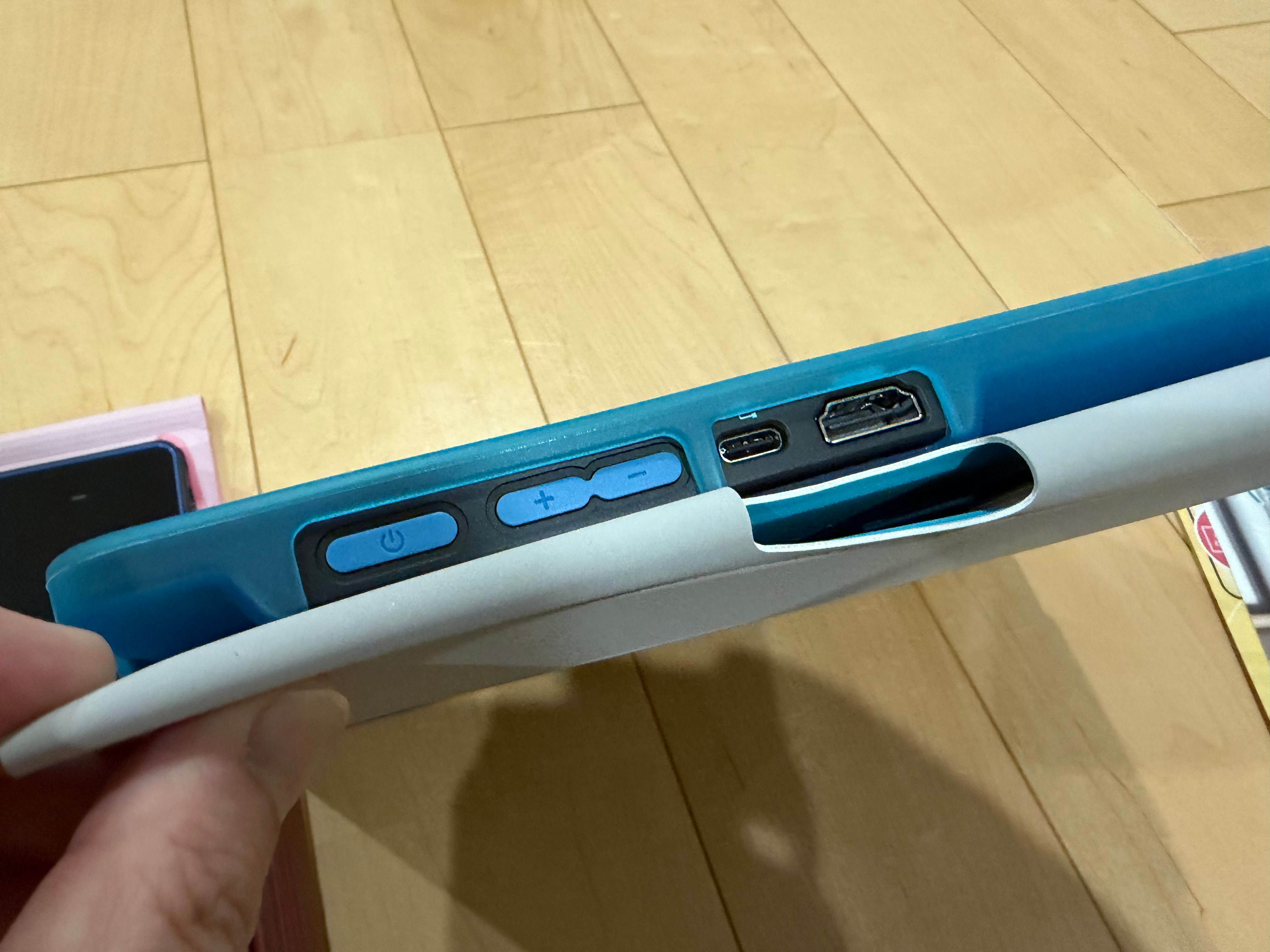 USB-C で充電ができるようになった