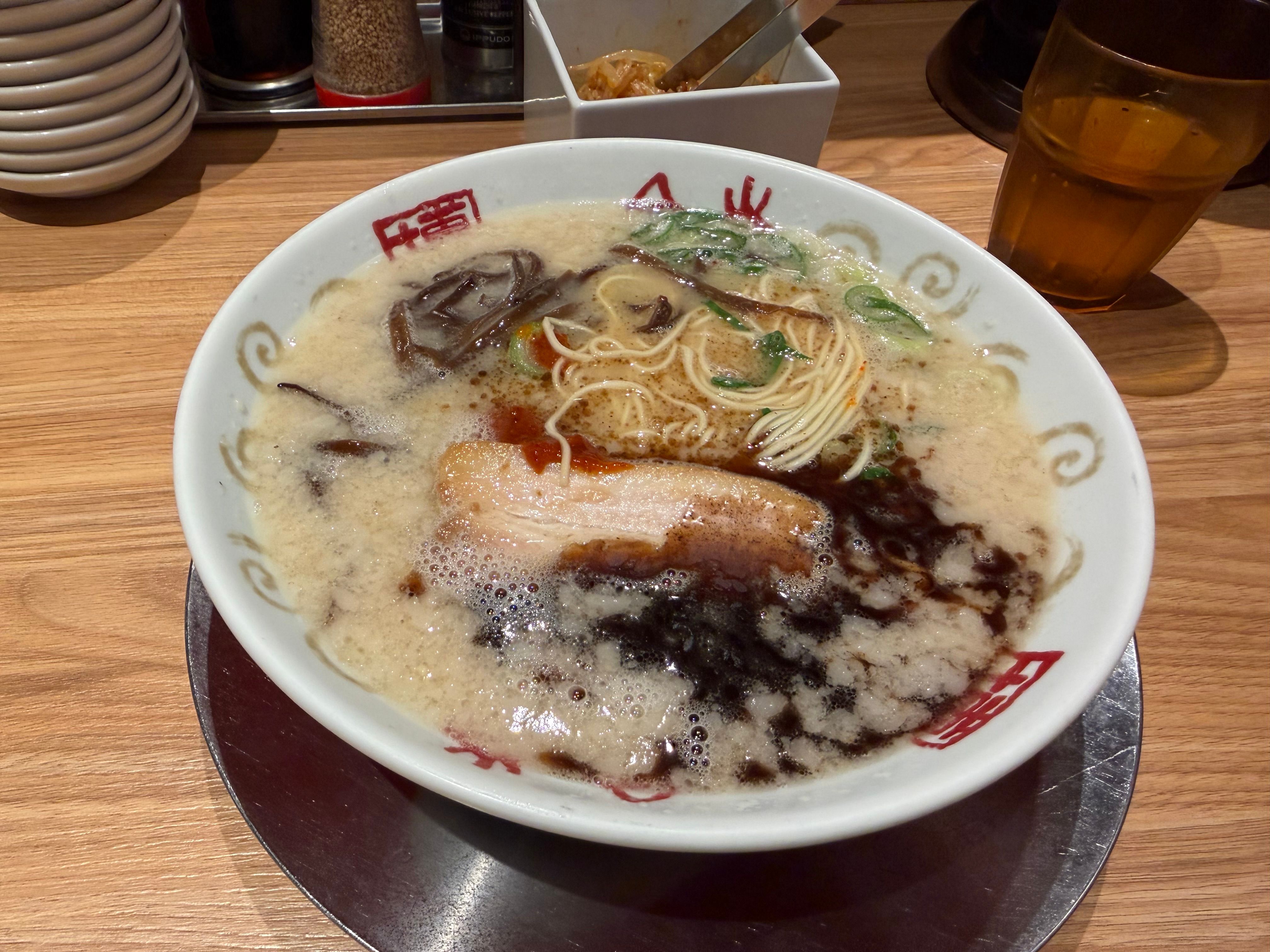 せっかくなのでラーメンも