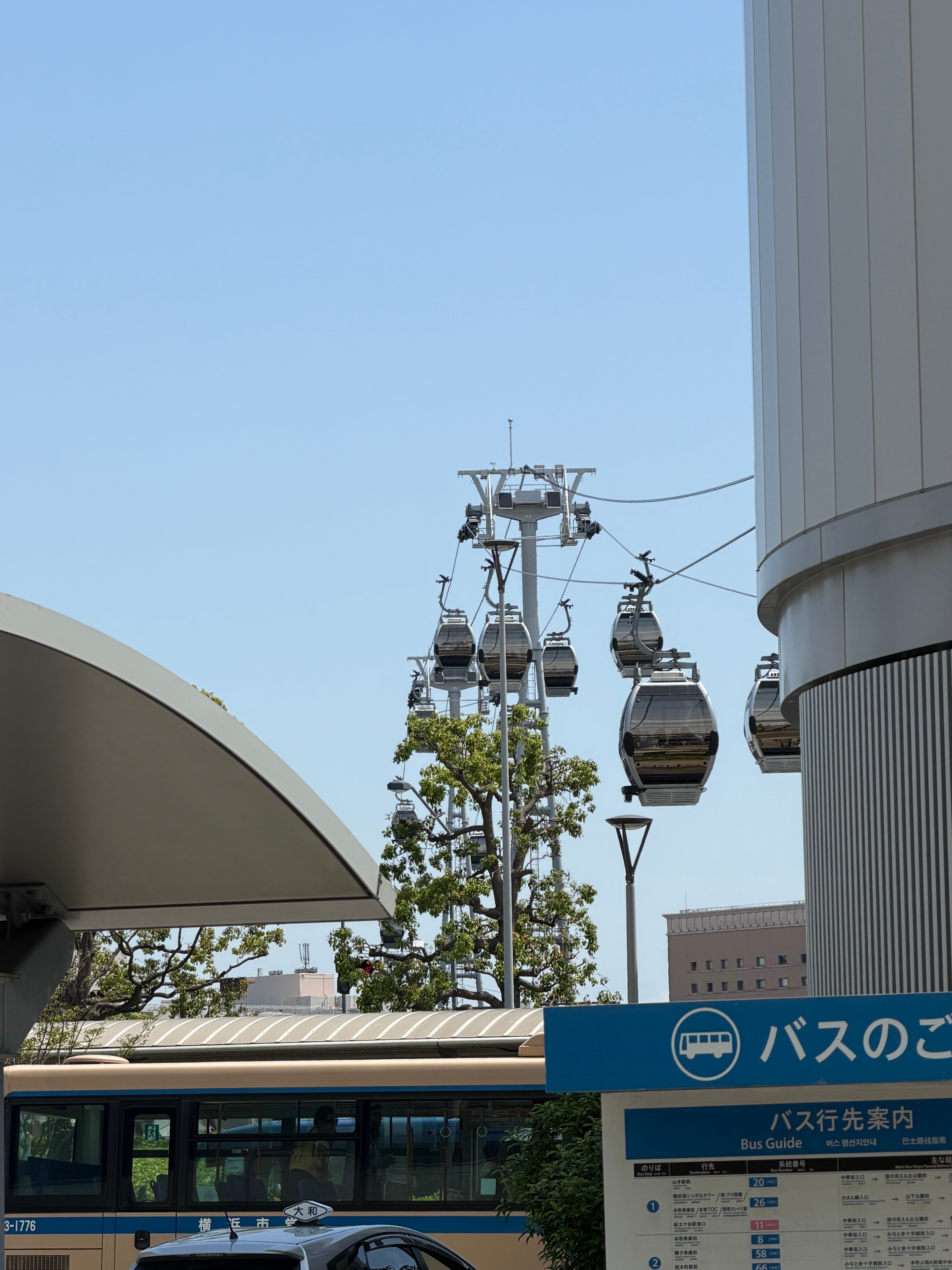 桜木町側で降りて、乗り場の行列観てびっくりでした