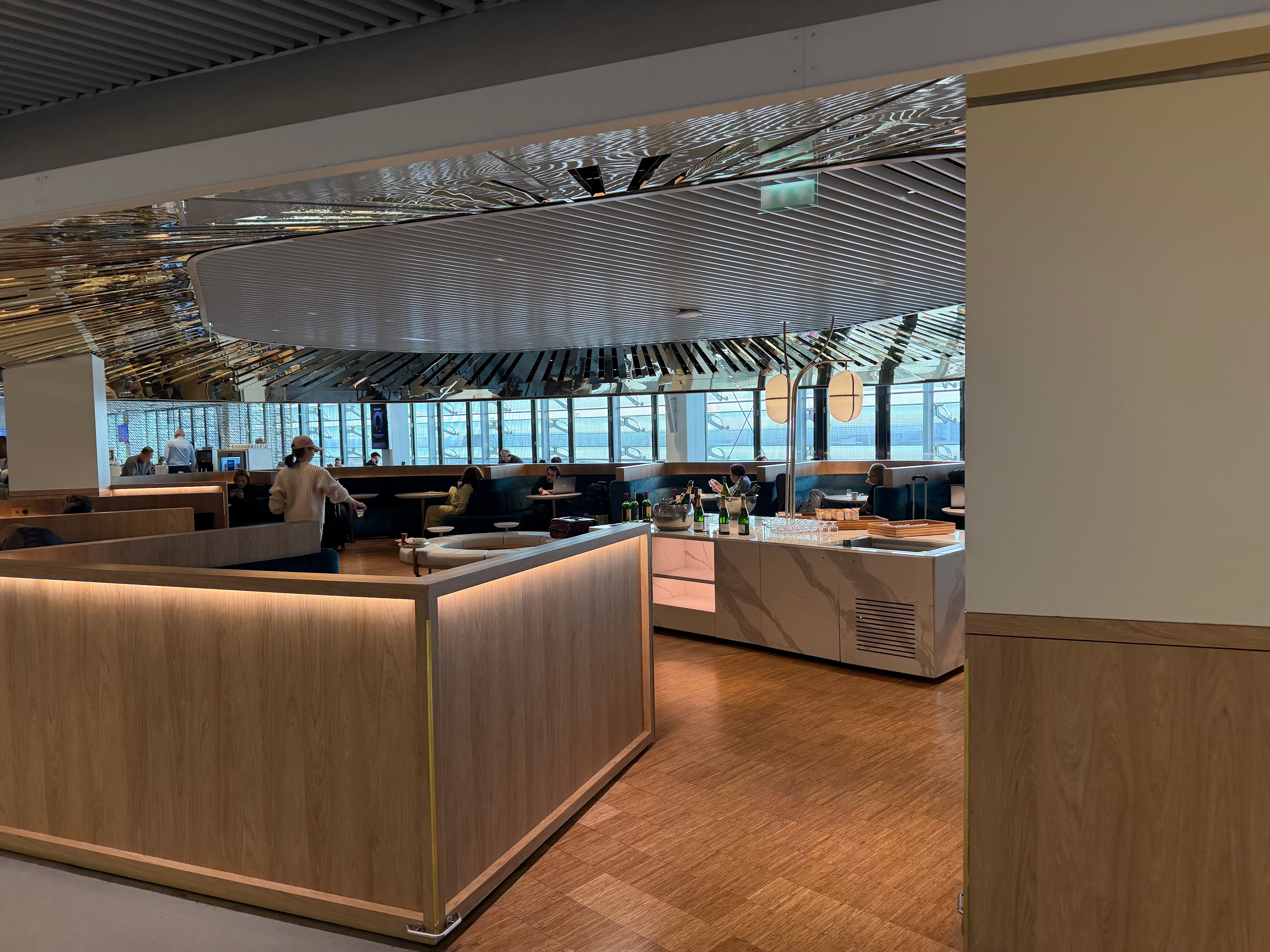 ラウンジでまったりと