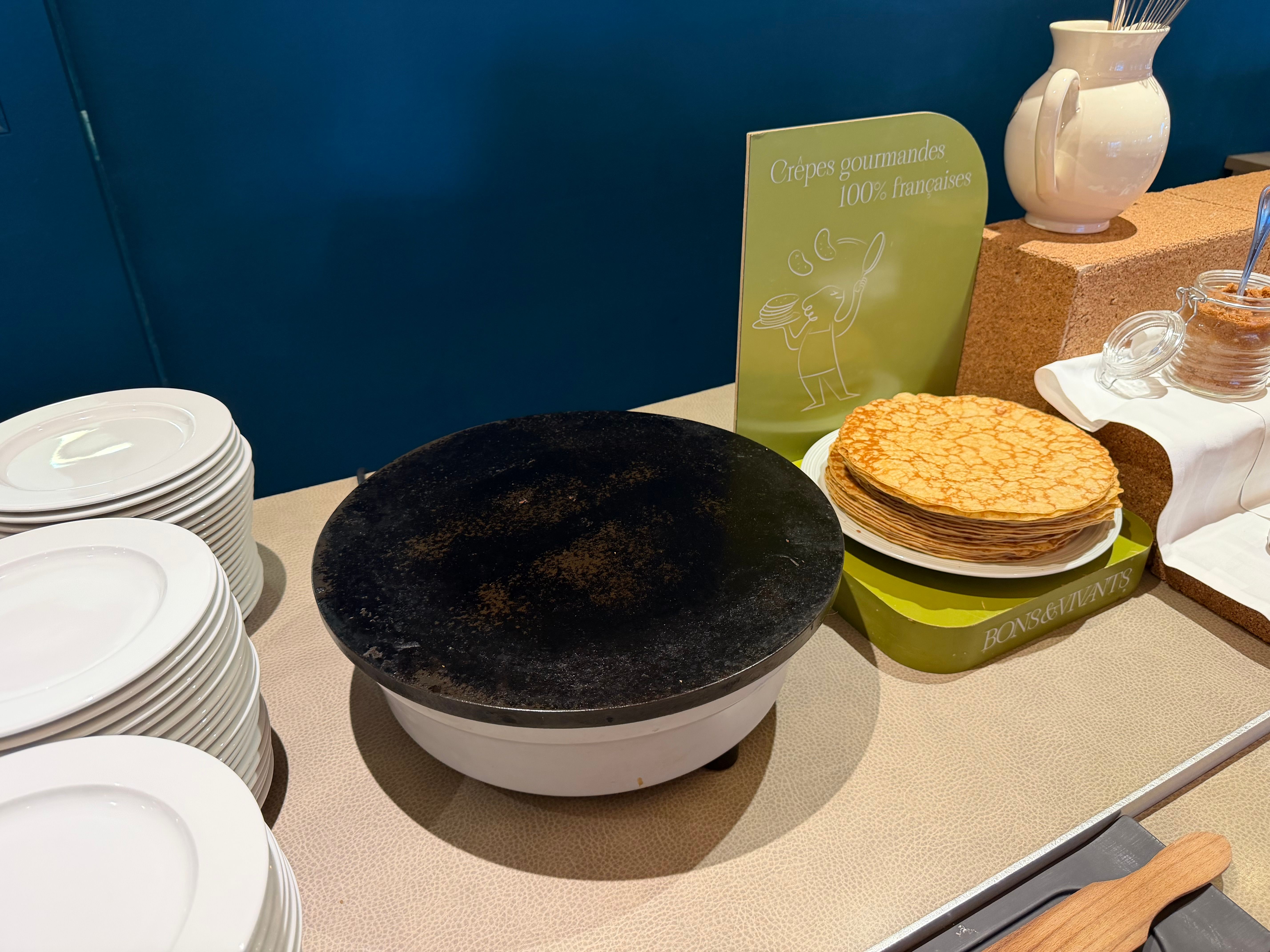 ガレットを楽しめるのはフランスならでは