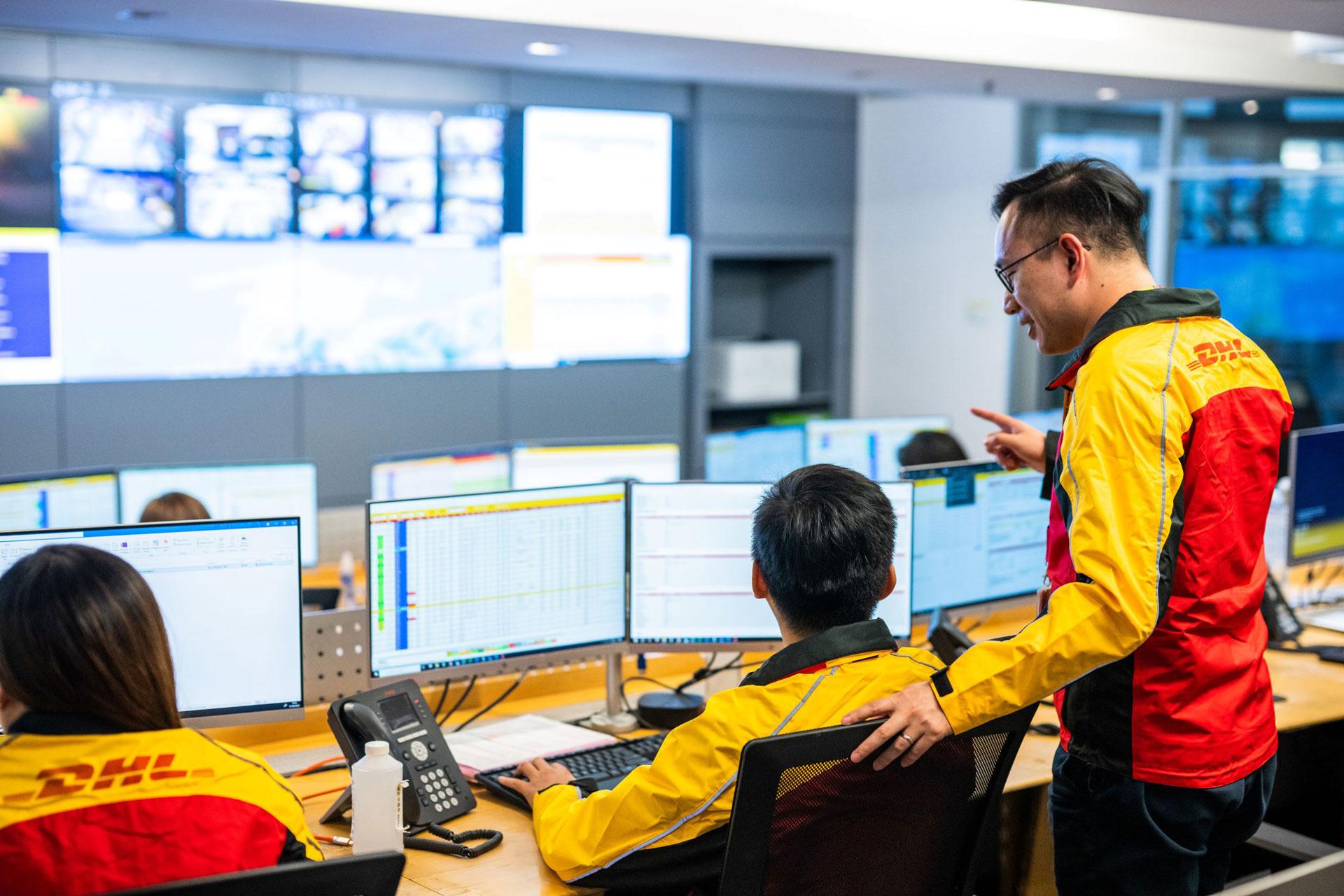 Shipment visibility dashboard monitoring international freight milestones, ETAs and exceptions across ocean, air and ground transportation.